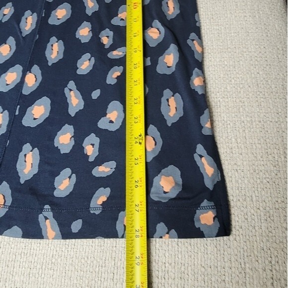 Wonderly Studio Athletic Blue Leopard Print Bundle Long Tank Top and Leggings - Picture 5 of 11